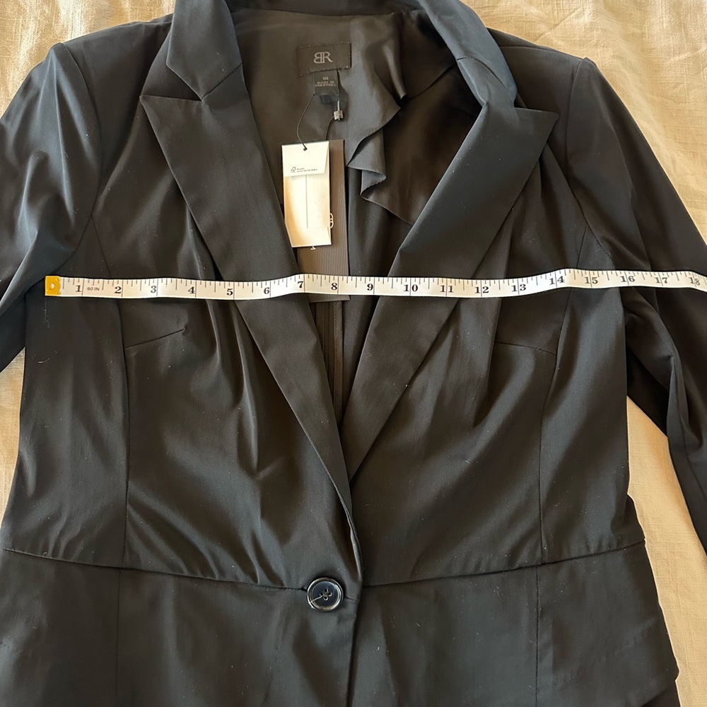 Banana Republic, Cropped Black Women's Blazer